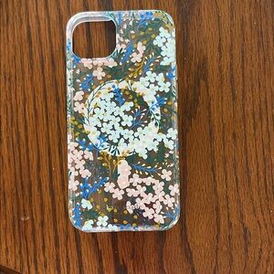 Kate Spade Floral Clear Phone Case IPhone 15 Plus